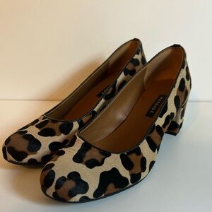 Margaux leopard/ cheetah pumps Sz 40 M
